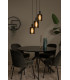 Lambres Pendant light - 3xE27 - Black-4