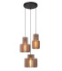Rollo Pendant light - 3xE27 - Taupe-1