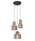 Rollo Pendant light - 3xE27 - Taupe-3