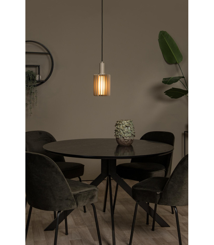 Lambres Pendant light Ø15cm 1xE27 - Taupe-4