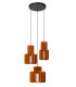 Rollo Pendant light - 3xE27 - Terracotta-3