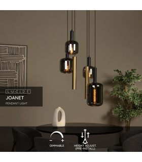 Joanet Pendant light Ø65cm 4xE27 - Brass-2