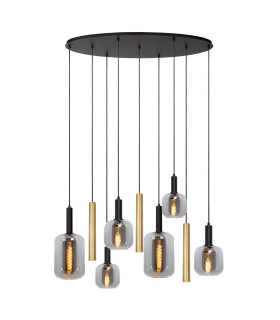Joanet Pendant light - 6xE27 - Brass-1