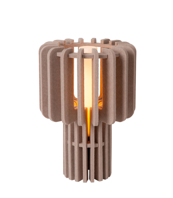 Rollo Table lamp - 1xE27 - Taupe-1