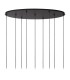 Joanet Pendant light - 6xE27 - Brass-5
