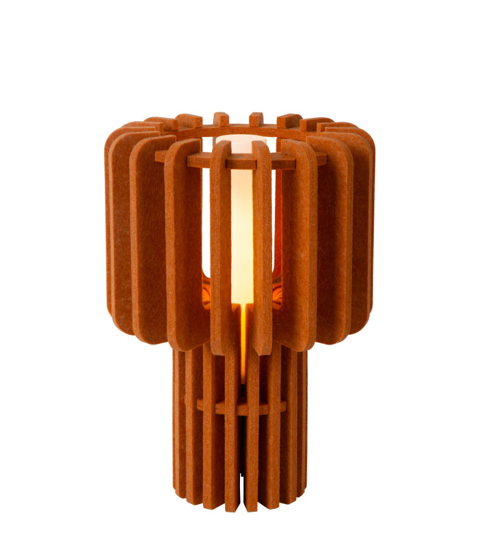Rollo Table lamp - 1xE27 - Terracotta-1