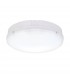 Integrated LED Outdoor Flush Light Gloss White, Opal IP65 - 1