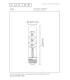 T32 Filament bulb Ø3cm E27 2200K - Amber-2