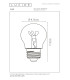 G45 Filament bulb Ø4.5cm E27 2200K - Amber-3