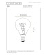 P45 Filament bulb Ø4.5cm E14 2200K - Amber-3