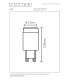 1cm- LED 3 StepDim - G9 2600K/2700K - White-2