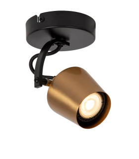 Emile Ceiling spotlight Ø10.5cm 1xGU10 - Matt Gold Brass-1