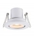 Fire Rated Integrated LED Tilt Recessed Light Matt White, Acrylic - 1