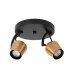 Emile Ceiling spotlight Ø20cm 2xGU10 - Matt Gold Brass-3