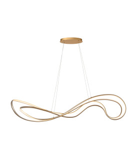 Premium Sardana Pendant light - LED Dim. 2700K - Matt Gold Brass-1