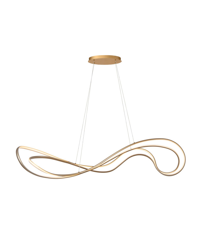 Premium Sardana Pendant light - LED Dim. 2700K - Matt Gold Brass-1