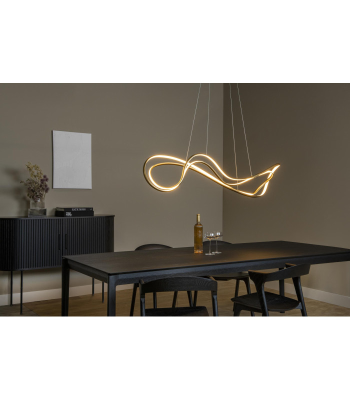 Premium Sardana Pendant light - LED Dim. 2700K - Matt Gold Brass-4
