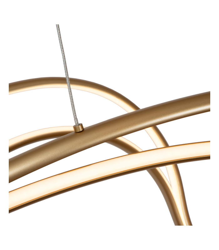 Premium Sardana Pendant light - LED Dim. 2700K - Matt Gold Brass-5