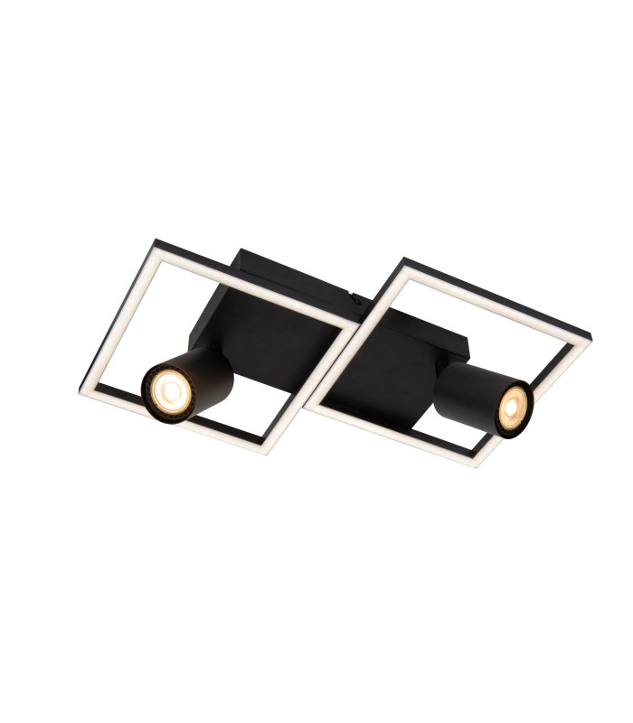 Arianne Flush ceiling light - LED - 2xGU10 - Black-1