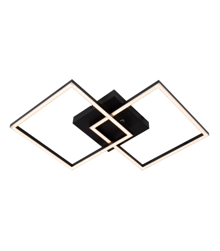 Arianne Flush ceiling light - LED CCT 1x23W 2700K/4000K - Black-1