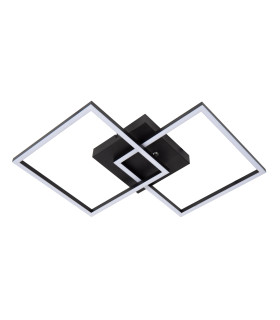 Arianne Flush ceiling light - LED CCT 1x23W 2700K/4000K - Black-2