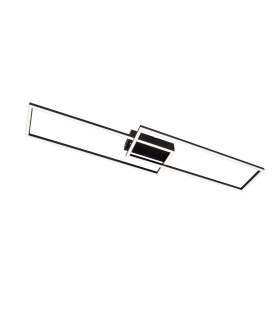 Arianne Flush ceiling light - LED CCT 1x23W 2700K/4000K - Black-1
