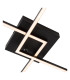 Arianne Flush ceiling light - LED CCT 1x23W 2700K/4000K - Black-5