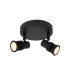 Kianti Ceiling spotlight Ø15cm 2xGU10 - Black-1