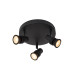 Kianti Ceiling spotlight Ø21cm 3xGU10 - Black-1