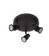 Kianti Ceiling spotlight Ø21cm 3xGU10 - Black-3