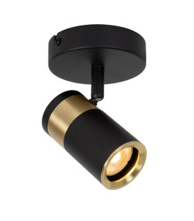 Gorik Wall spotlight Wall light - 1xGU10 - Black-1