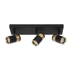 Gorik Ceiling spotlight - 3xGU10 - Black-2