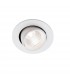 Integrated LED Recessed Light Matt White, Glass - 1