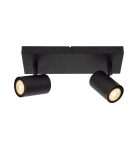 Amigo Ceiling spotlight - 2xGU10 - Black-1