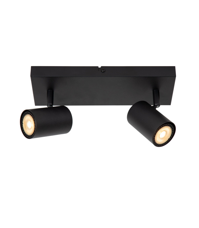 Amigo Ceiling spotlight - 2xGU10 - Black-1