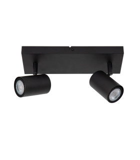 Amigo Ceiling spotlight - 2xGU10 - Black-2