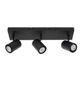 Amigo Ceiling spotlight - 3xGU10 - Black-2