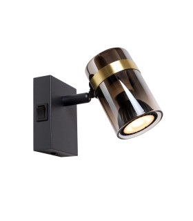 Upton Wall light - 1xGU10 - Smoke Grey-1