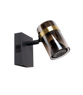 Upton Wall light - 1xGU10 - Smoke Grey-2