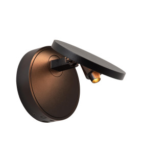 Premium Ufor Wall light Ø12cm LED Dim to warm - 1800K/3000K - Black-1