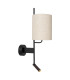 Magic Wall light - 1xE27 - With USB charging point - Black-4