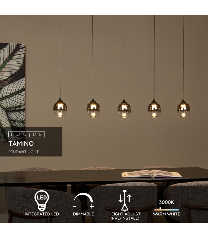 Tamino Pendant light - LED Dim. 3000K - Black-2