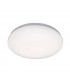 Integrated LED Bathroom Flush Light Gloss White, Frosted Pmma IP44 - 1