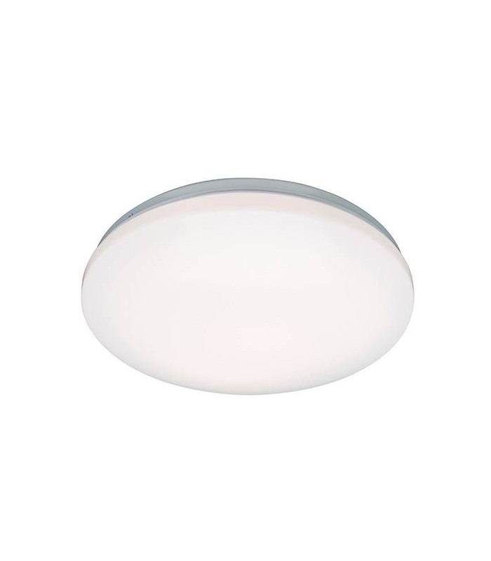 Integrated LED Bathroom Flush Light Gloss White, Frosted Pmma IP44 - 1