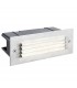 Integrated LED Outdoor Recessed Wall Light Marine Grade Brushed Stainless Steel, Frosted IP44 - 1