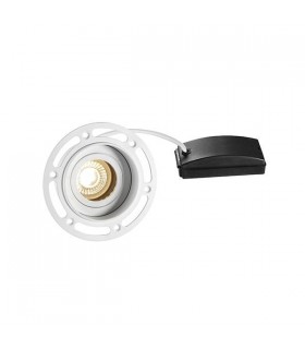 LED Recessed Trimless Downlight Matt White - 1