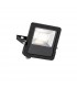 Integrated LED Outdoor Wall Flood Light Matt Black, Glass IP65 - 1