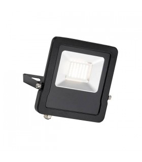 Integrated LED Outdoor Wall Flood Light Matt Black, Glass IP65 - 1