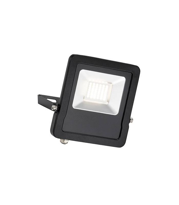 Integrated LED Outdoor Wall Flood Light Matt Black, Glass IP65 - 1