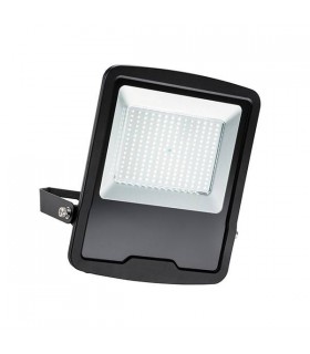Integrated LED Outdoor Wall Flood Light Matt Black, Glass IP65 - 1